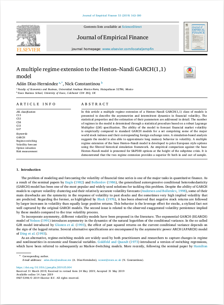 aMultipleRegimeExtension